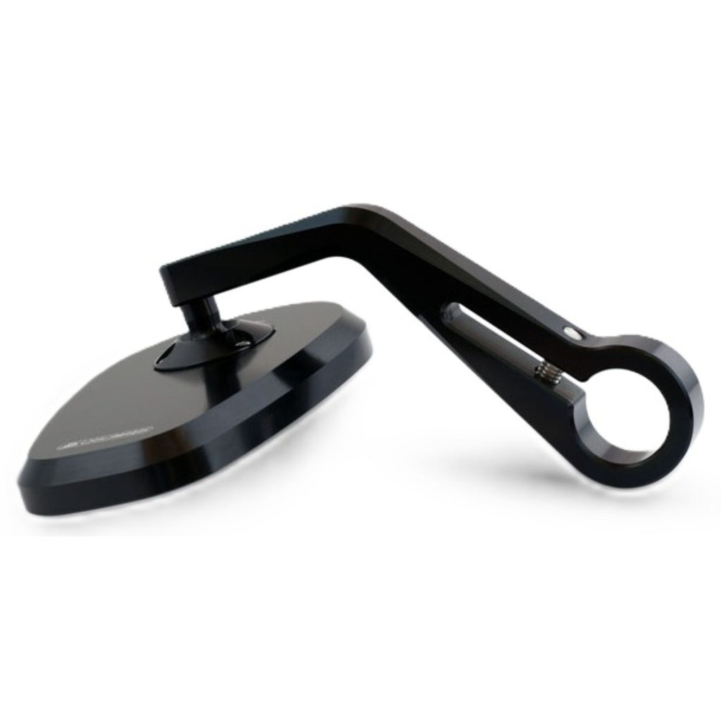 Oberon Performance Urban Oblong Bezel Motorcycle Mirror