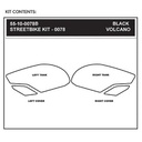 StompGrip Volcano Streetbike Black Traction Kit