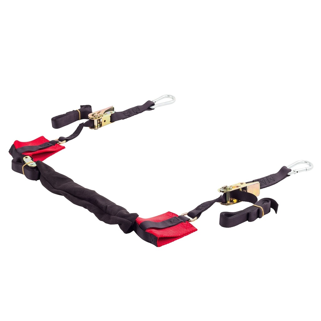 Warrior Bar Straps, Wheel Chock and Loading Ramp Bundle
