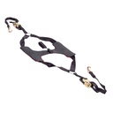 Warrior Bar Straps, Tyre Down, Heavy Duty Wheel Chock and Loading Ramp Bundle