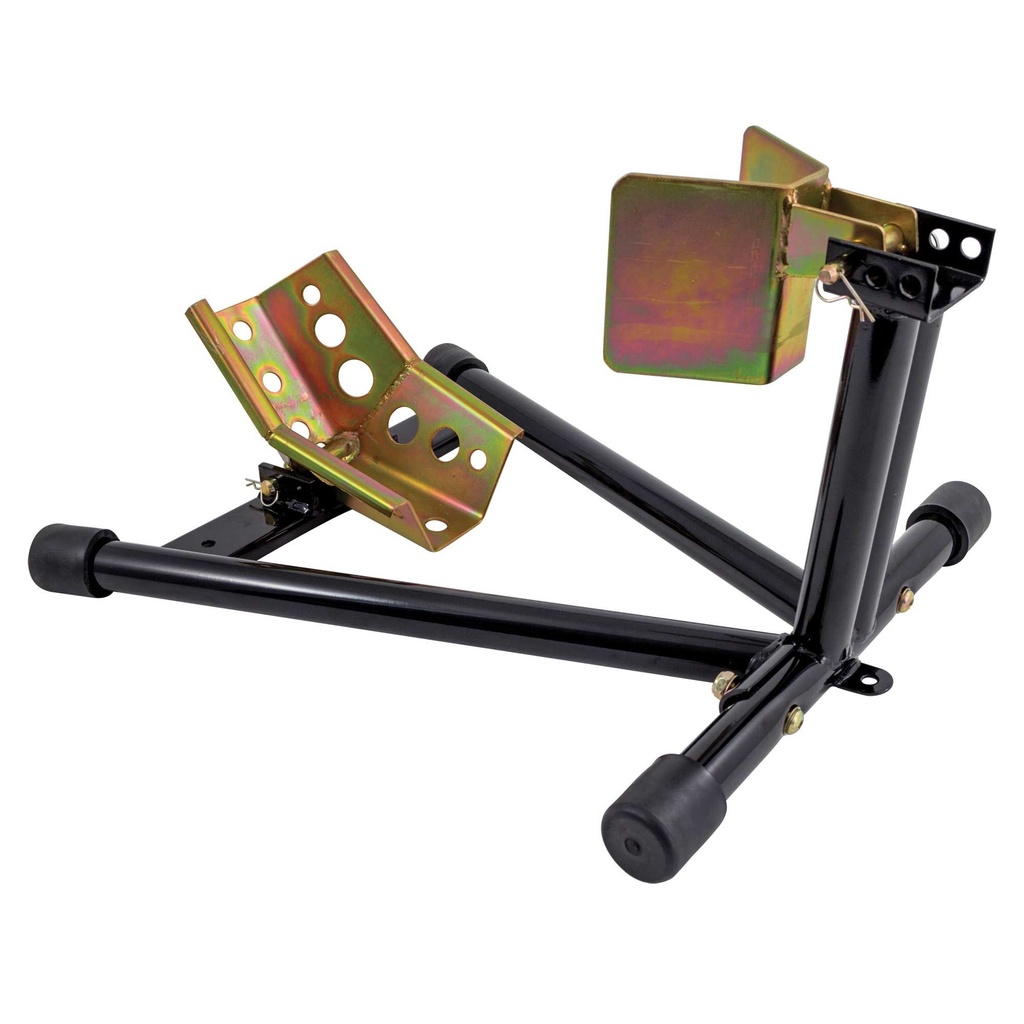 Warrior Motorcycle Loading Ramp and Heavy Duty Wheel Chock Combo