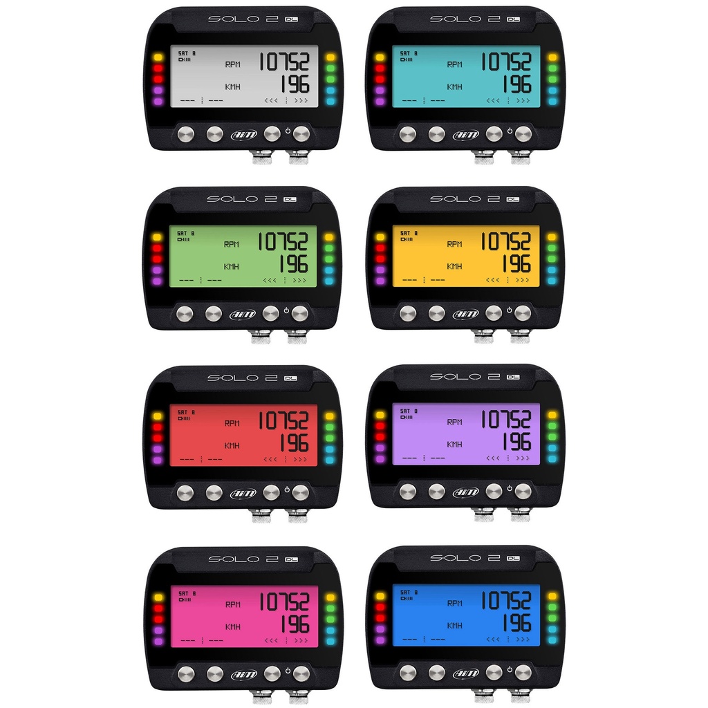 AIM Solo 2 DL GPS Lap Timer With ECU Input