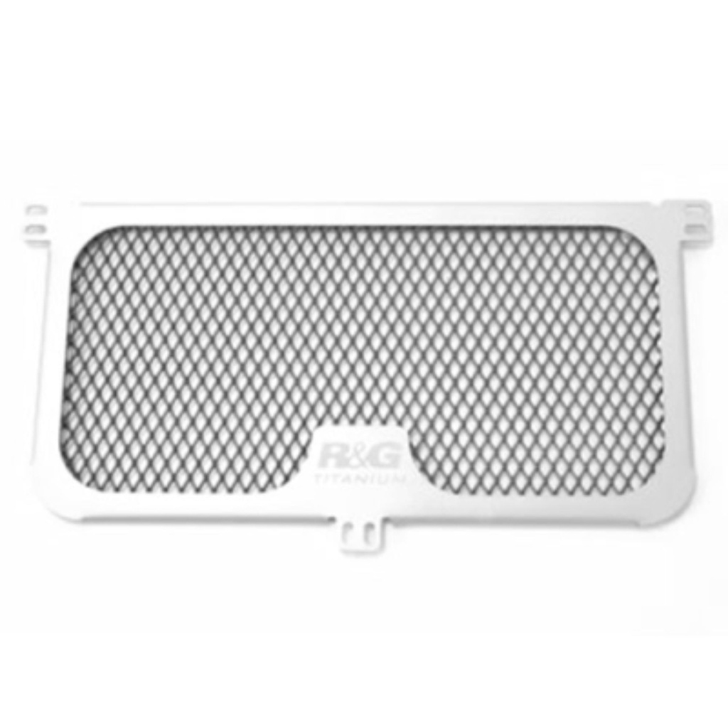 R&G Titanium Motorcycle Oil Cooler Guard