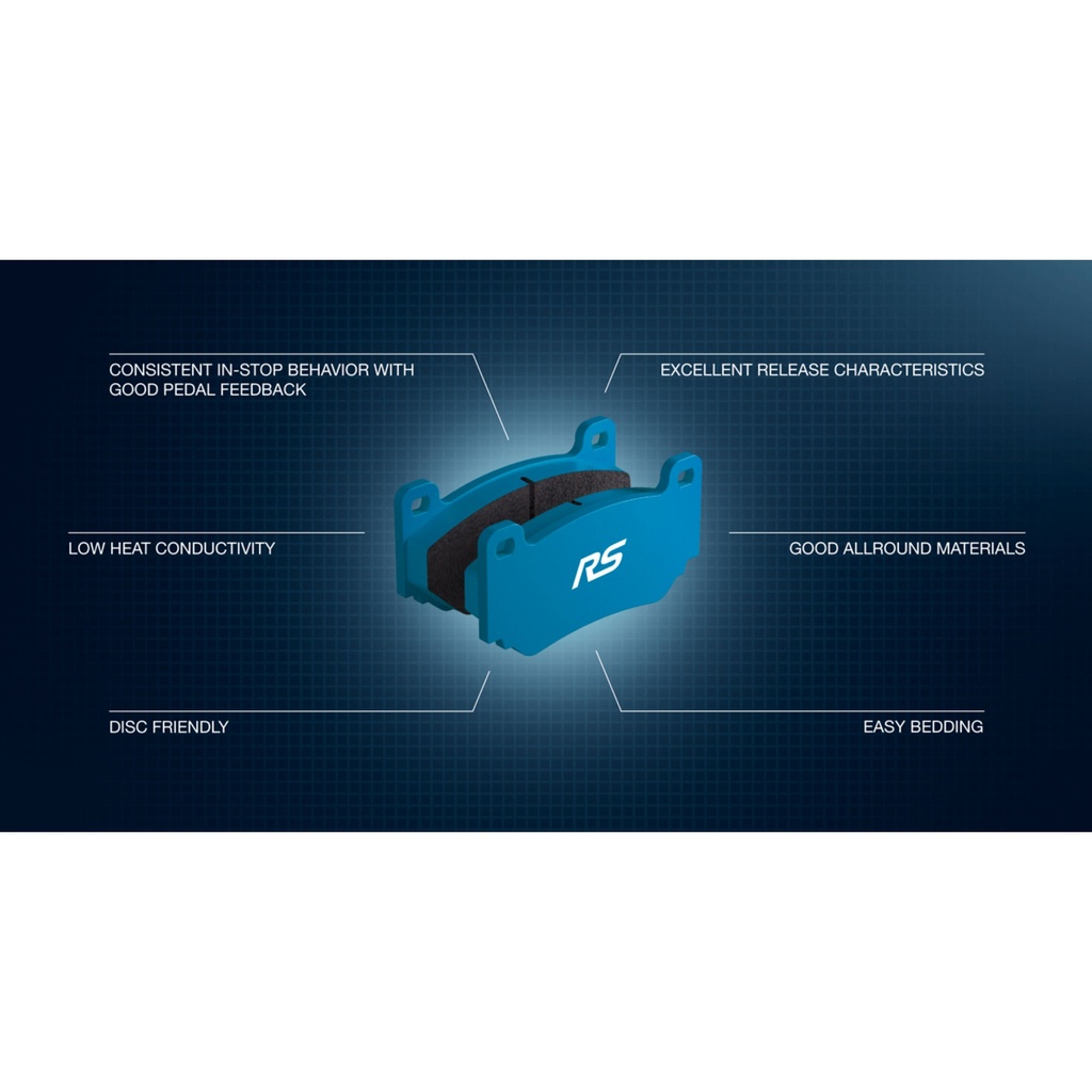 Pagid RS42 Brake Pads To Fit Brembo Various Calipers