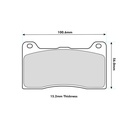 Wilwood DynaPro 4 Piston Dust Seal Brake Caliper Radial Mount