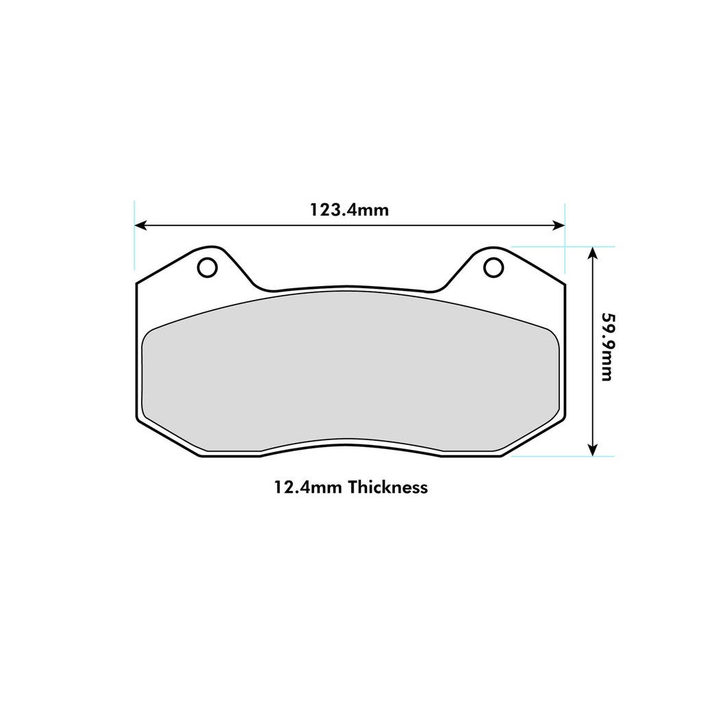 Wilwood Dynapro 6A 6 Piston Brake Caliper Lug Mount
