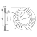 Tarox D95 Motorsport Brake Disc 350-400mm Diameter