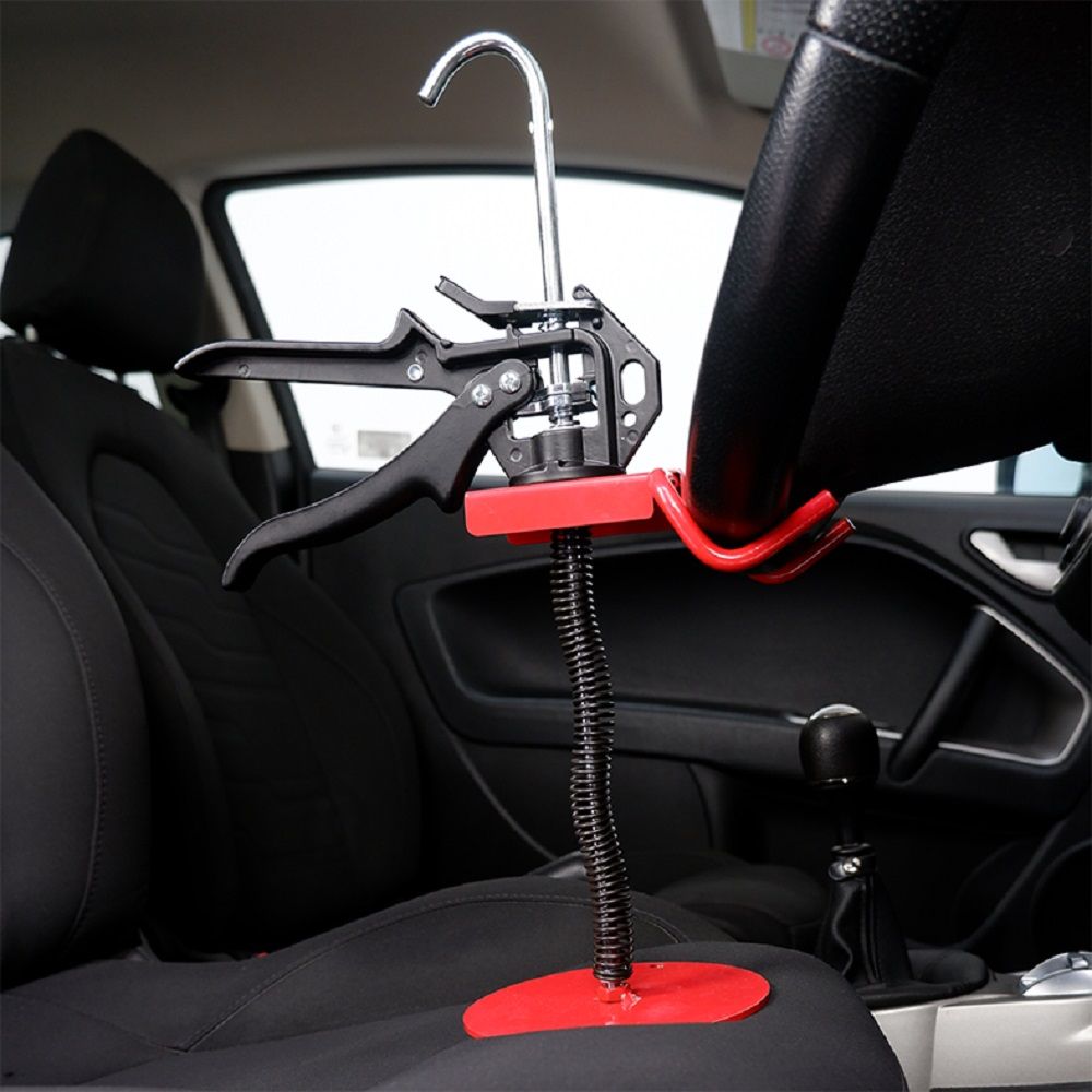 Sharkeye Premium Steering Wheel Clamp / Levelling Tool And Brake Pedal Depressor