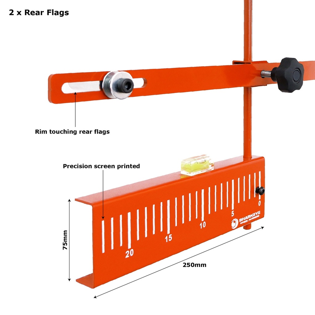 Sharkeye Hawk Four Wheel Laser Aligner