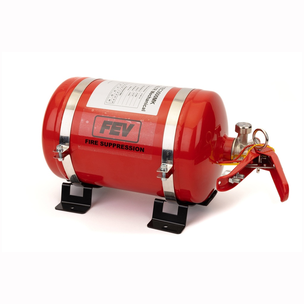 FEV F-TEC 3.5 Litre Mechanical Fire Extinguisher Kit - Alloy Bottle