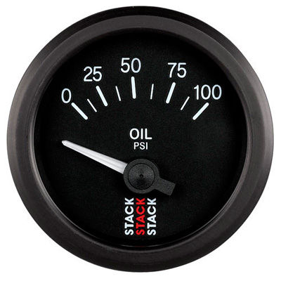 Stack Oil Pressure Gauge - Electrical