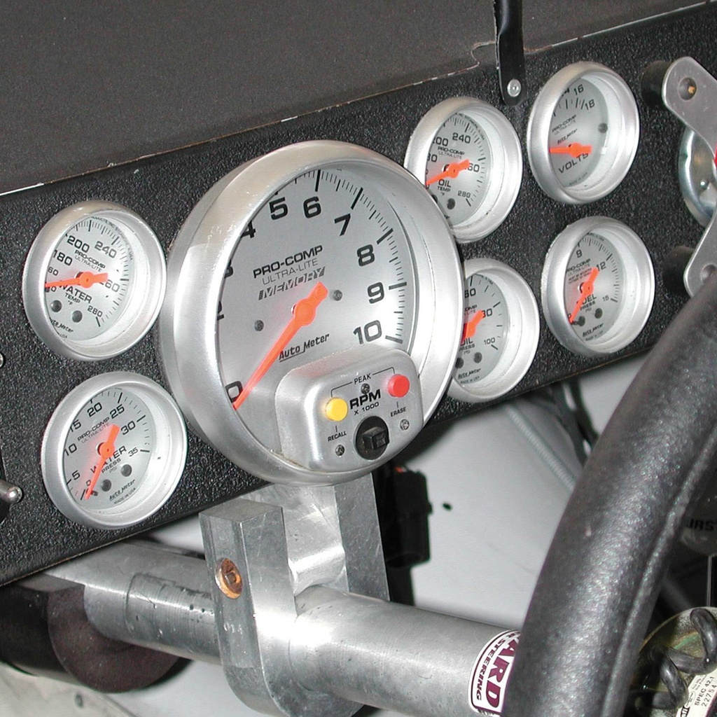 Auto Meter Water Temperature 52mm Mechanical Pro Comp Ultralite Gauge