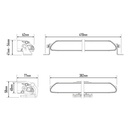 Lazer Lamps Linear 12 Elite LED Light Bar With Position Light