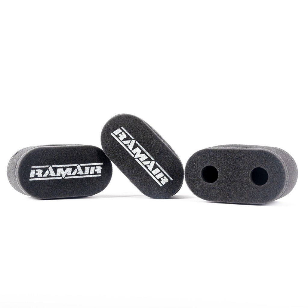 Ramair Twin Air Filter Sock For Weber DCOE / Dellorto DHLA Carburettors / ITBs