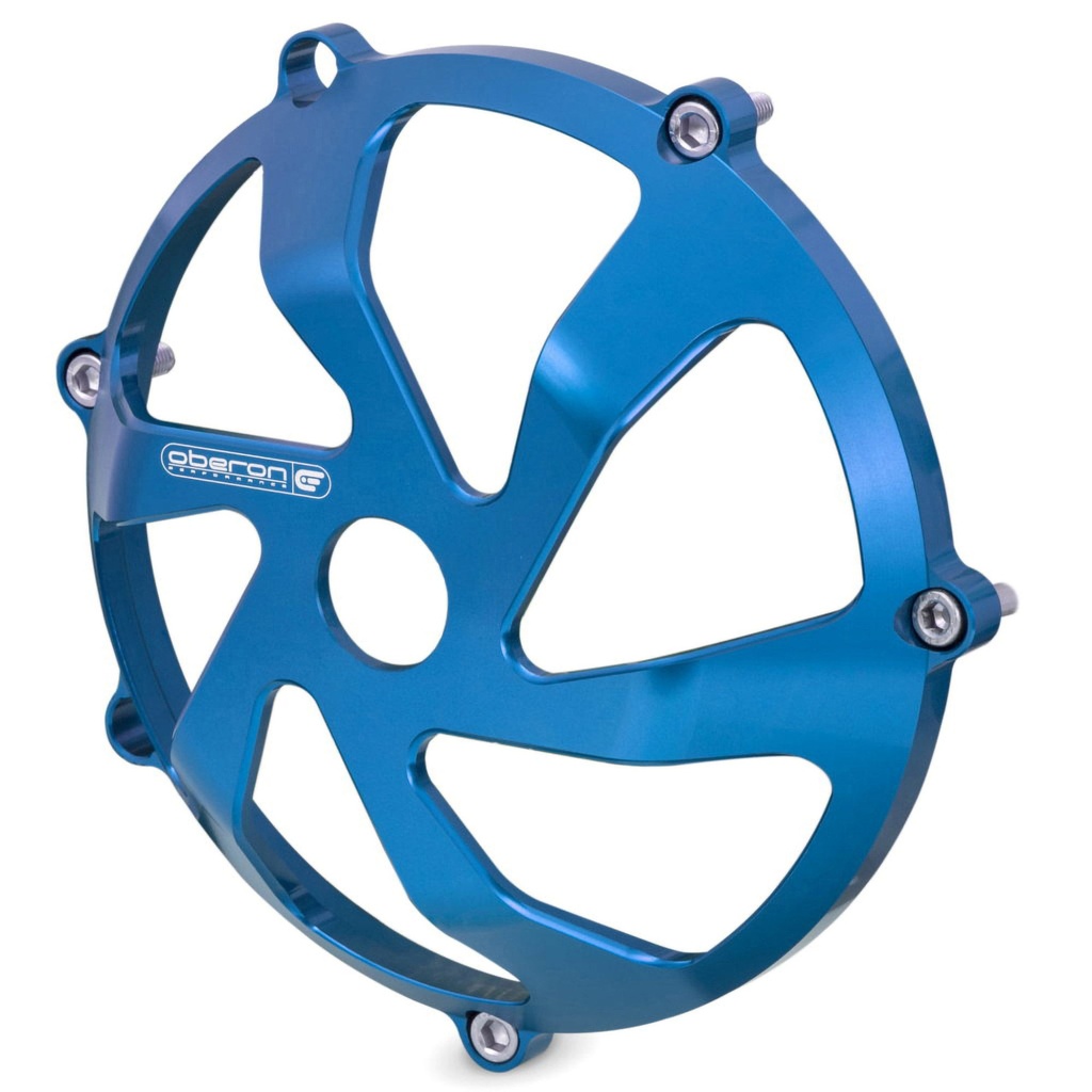 Oberon Performance Motorcycle Vortex Dry Clutch Cover