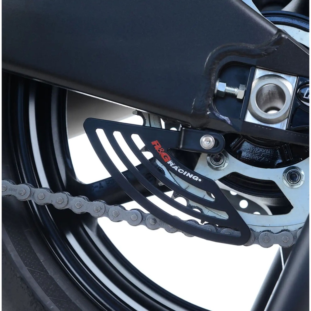 [RGPTG0014BK] R&G Aluminium Motorcycle Toe Chain Guard