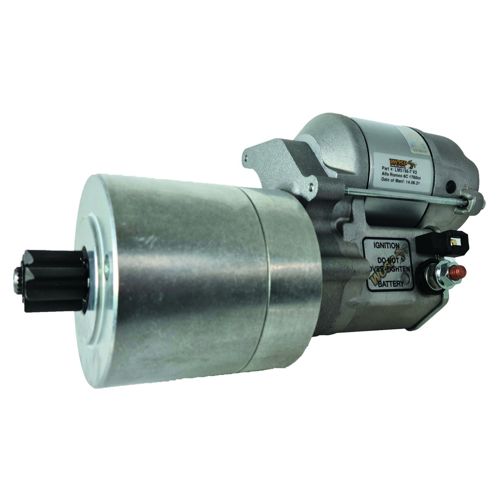 [WSPLMS155-8] WOSP Lightweight High Torque Starter Motor - Alfa Romeo 6C 1750cc