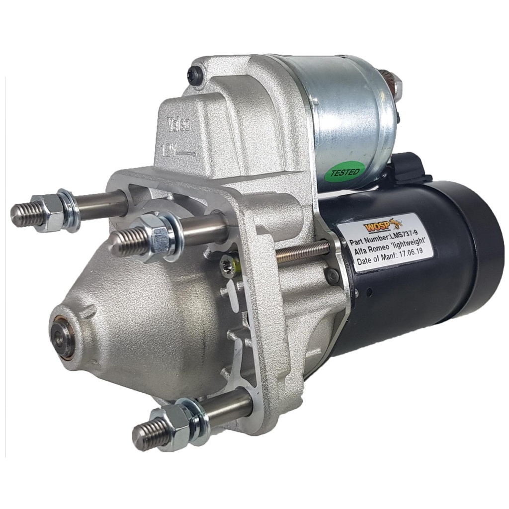 [WSPLMS737-8] WOSP Lightweight High Torque PMGR Starter Motor - Alfa Romeo 105 / Twin Cam