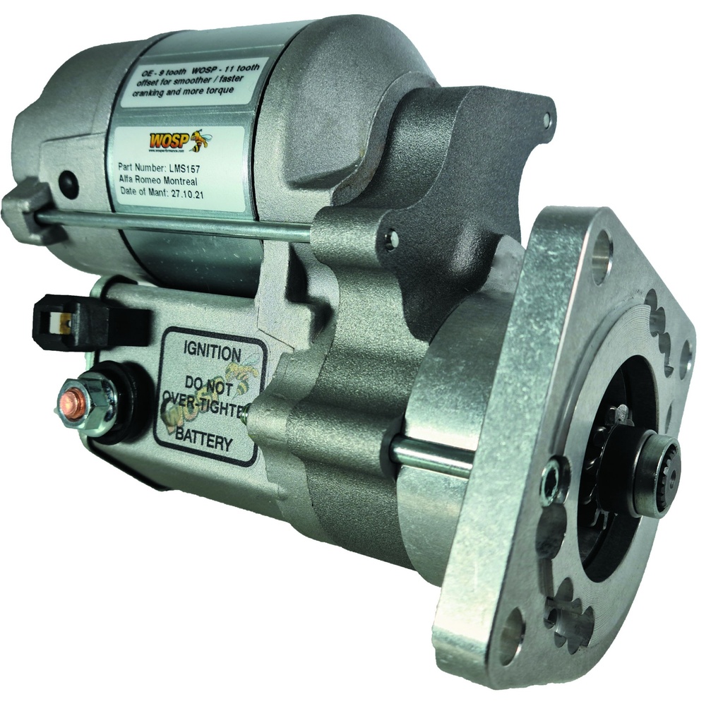WOSP Lightweight High Torque Starter Motor - Alfa Romeo Montreal