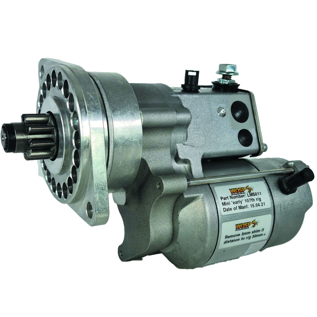 WOSP Lightweight High Torque Starter Motor - Austin / Rover Mini / Metro / Maxi