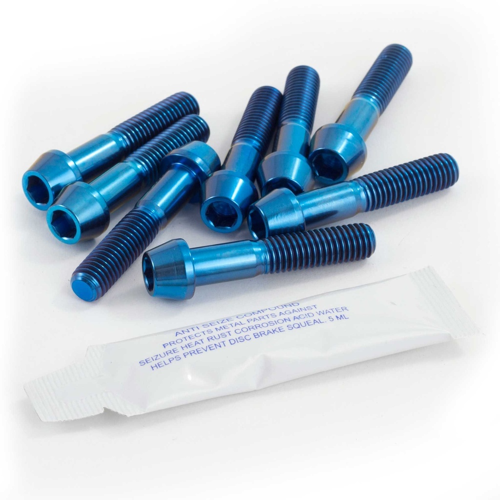 Pro-Bolt Titanium Front Brake Caliper Pinch Bolt Kit