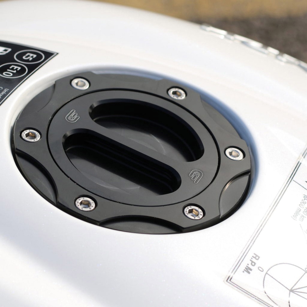 Oberon Motorcycle Fuel Cap And Body