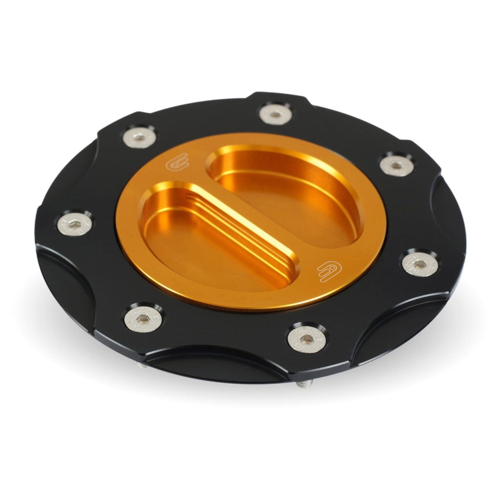 [OBEFUE-7022-BLK-BLU] Oberon Motorcycle Fuel Cap And Body