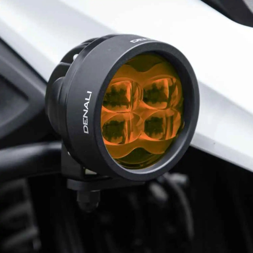 Denali TriOptic Selective Amber D3 Fog Lights Lens Kit
