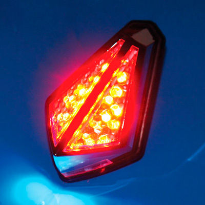 [241137-1540143] Bike-It Blaze LED Rear Light (Black)