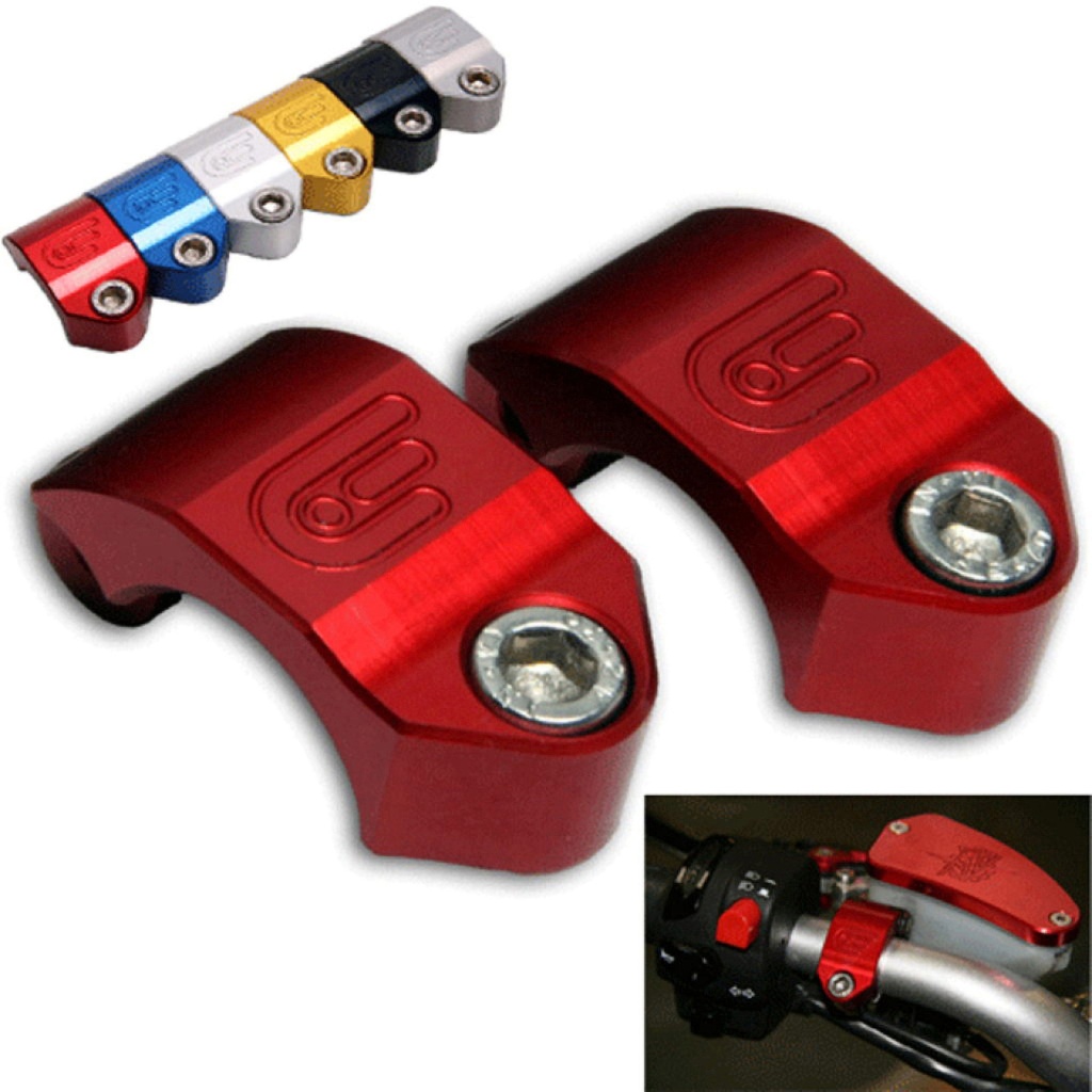 [OBEMIB-0610-RED] Oberon Motorcycle Mirror Blank