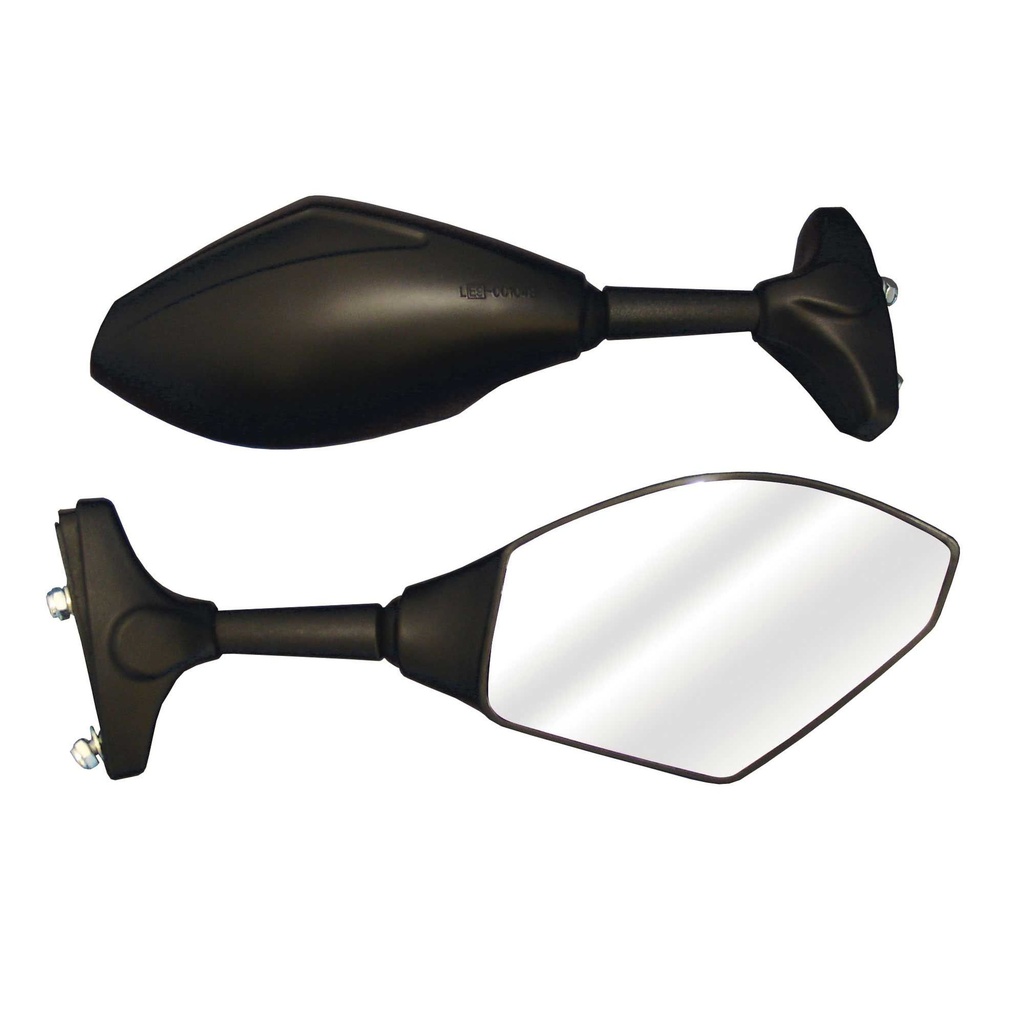 [241277-2076628] Bike-It Trojan Mirrors (Standard, Handlebar Mount)