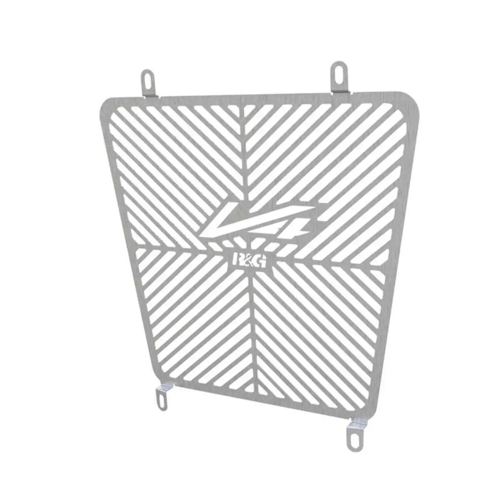 [RGPBRG0034SS] R&G Branded Motorcycle Radiator Guard