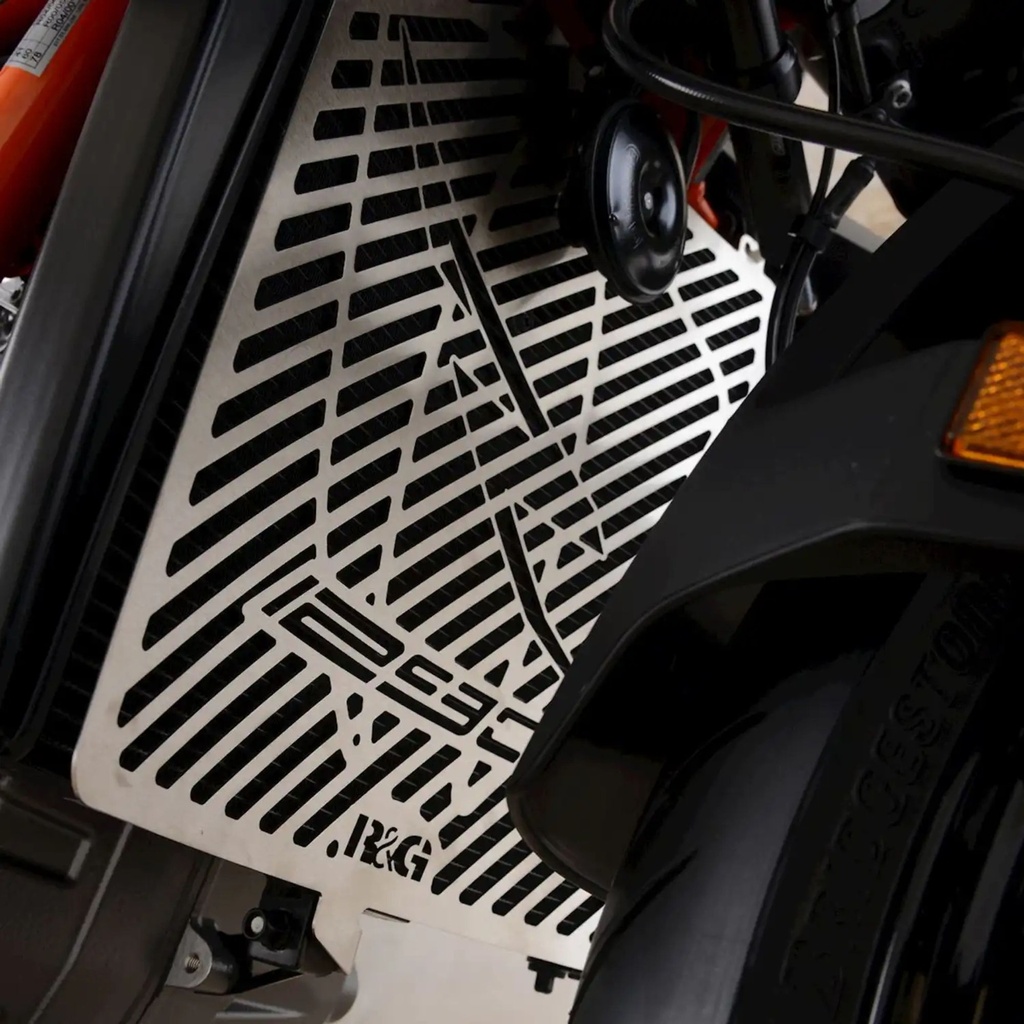 [RGPBRG0020SS] R&G Branded Motorcycle Radiator Guard
