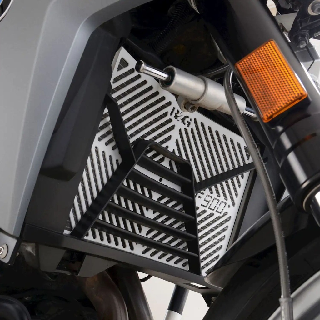 [RGPBRG0019SS] R&G Branded Motorcycle Radiator Guard