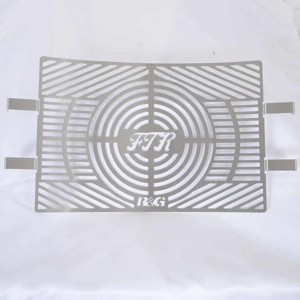 [RGPBRG0016SS] R&G Branded Motorcycle Radiator Guard