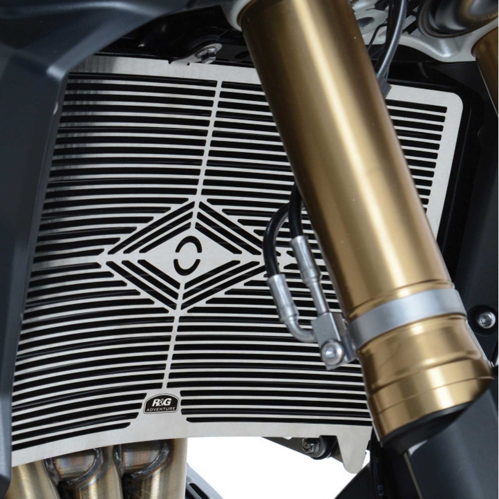 [RGPSRG0087SS] R&G Stainless Steel Motorcycle Radiator Guard