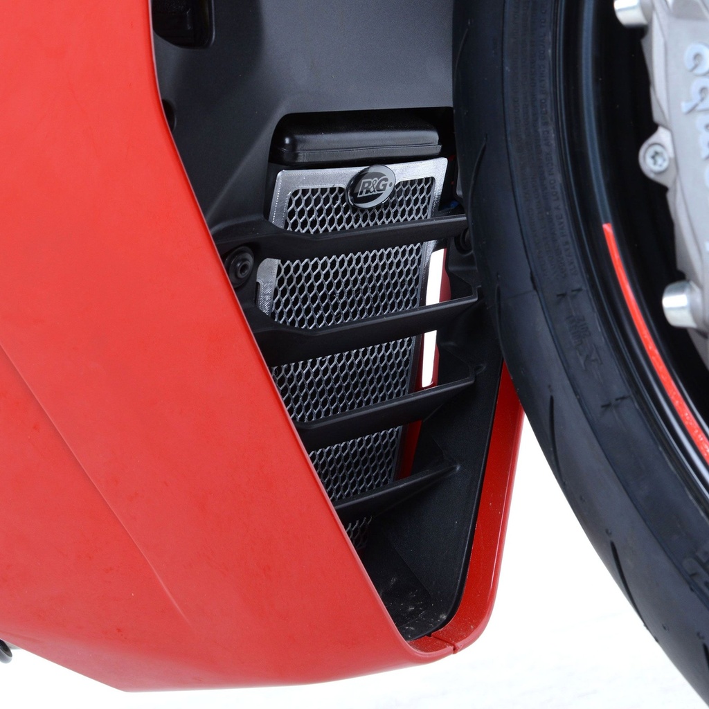 [RGPRAD0252SI] R&G Motorcycle Aluminium Radiator Guard