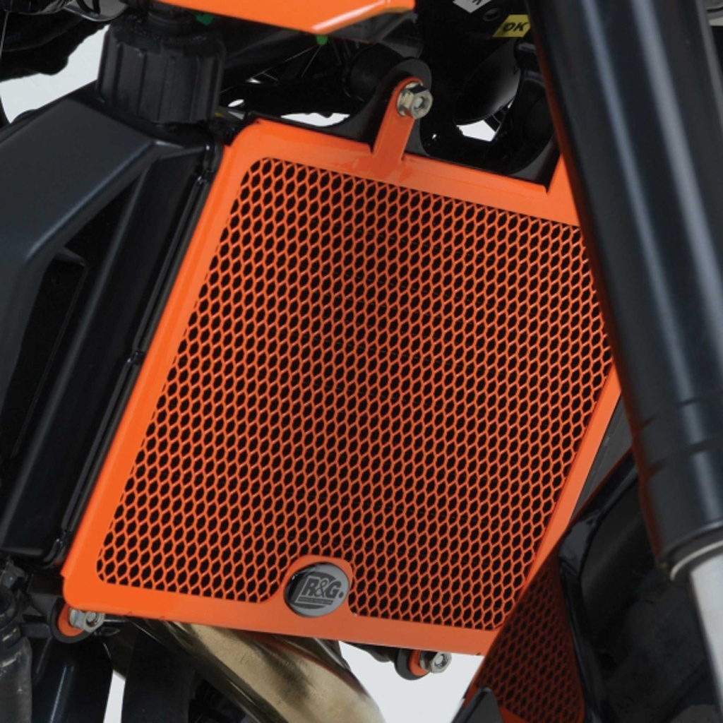 [RGPRAD0238OR] R&G Motorcycle Aluminium Radiator Guard