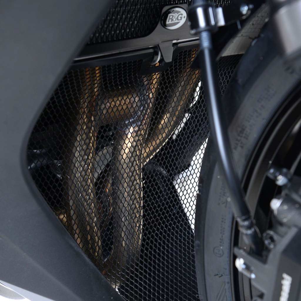 [RGPDG0021BK] R&G Motorcycle Aluminium Downpipe Grill