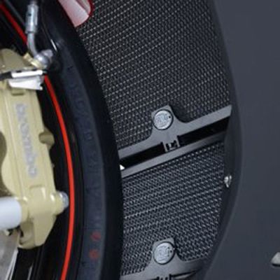 [RGPRAD0184TI] R&G Motorcycle Aluminium Radiator Guard