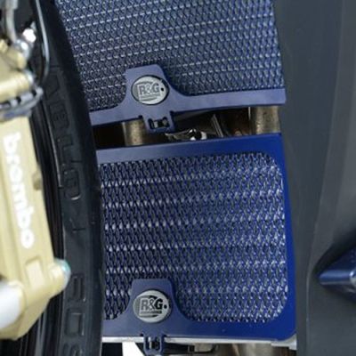 [RGPOCG0023DKBLUE] R&G Aluminium Motorcycle Oil Cooler Guard