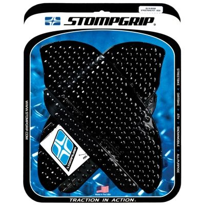StompGrip Volcano Streetbike Black Traction Kit