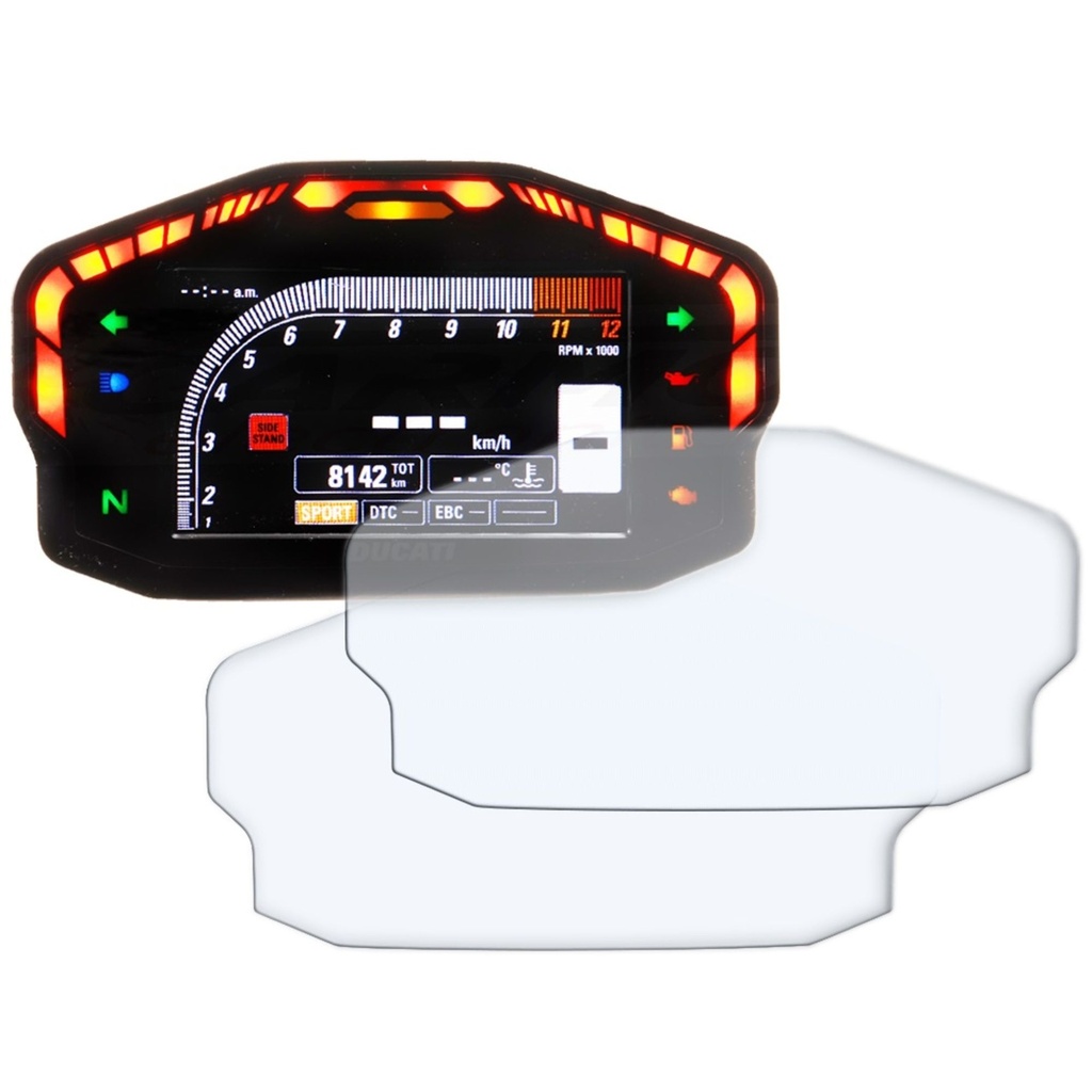 [RGPDSP-YAM-009CL] R&G Second Skin Dashboard Screen Protector Kit
