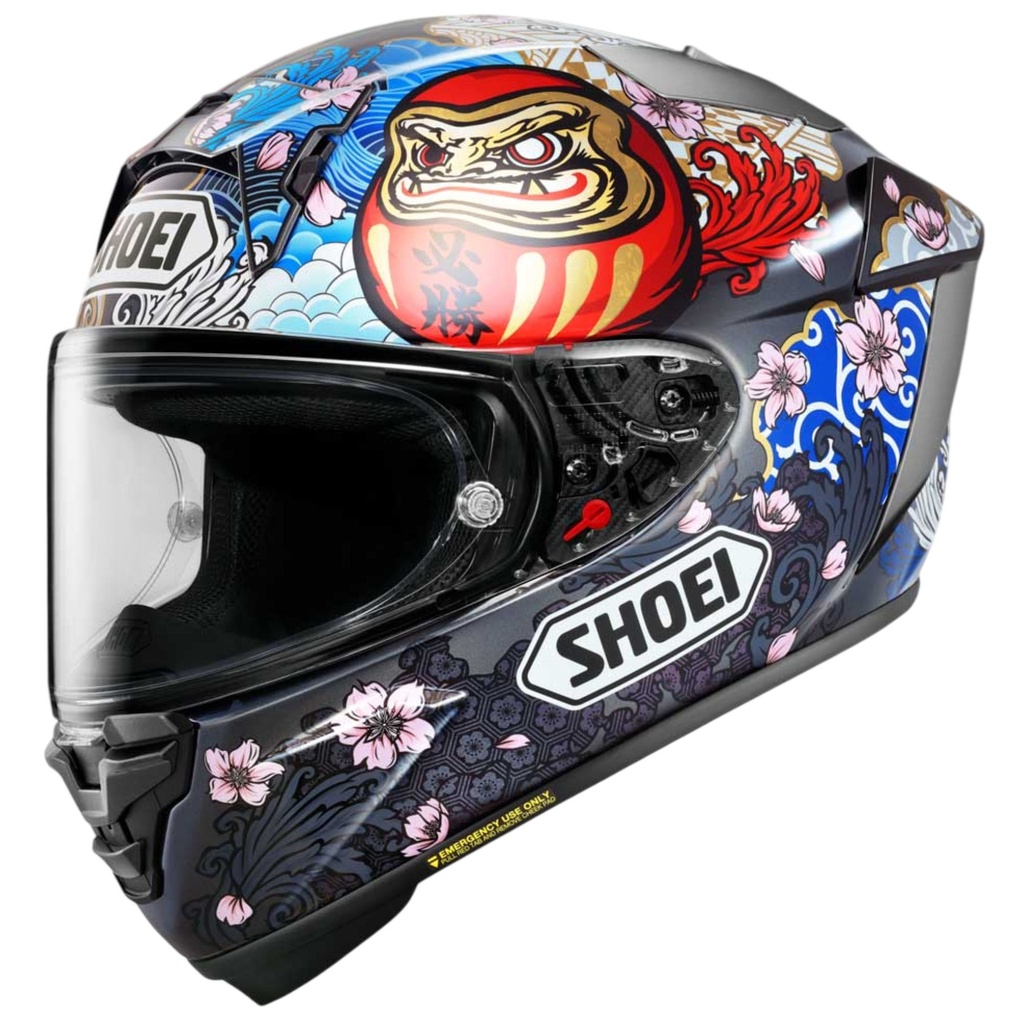 [5002171-3875894] Shoei X-SPR Pro Marquez Motegi 5 TC-1 Motorcycle Helmet (M (57-58cm))