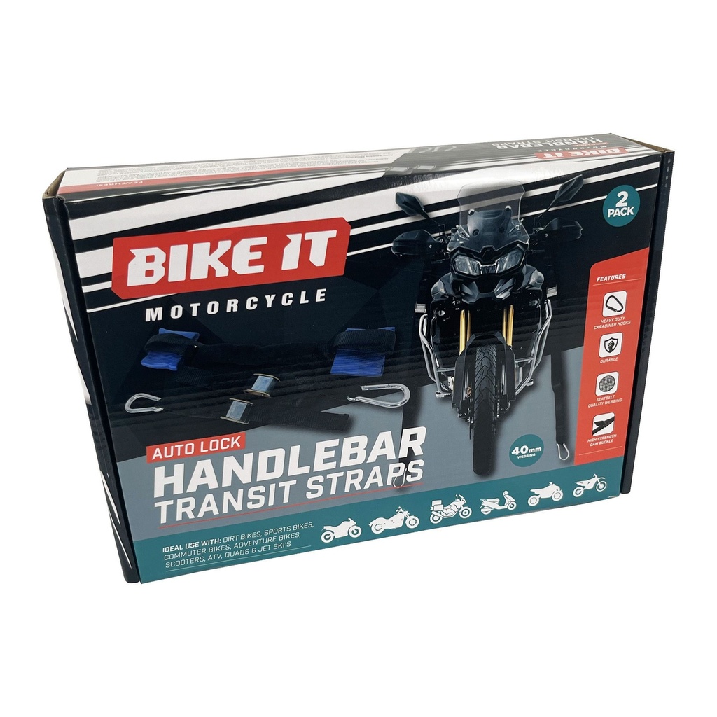 [BIKTIEHBR04] Bike-It Autolock Handlebar Transit Strap