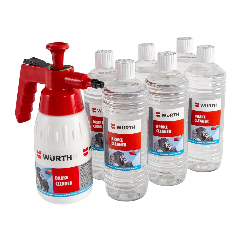 [949394-2131502] Wurth Pump Dispenser And Brake Cleaner **SPECIAL OFFER** (Pump AND 3 x 1 Litre Brake Cleaner)