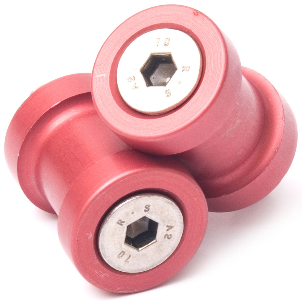 [RGPPB0M10RE] R&G Motorcycle M10 Paddock Stand Bobbins