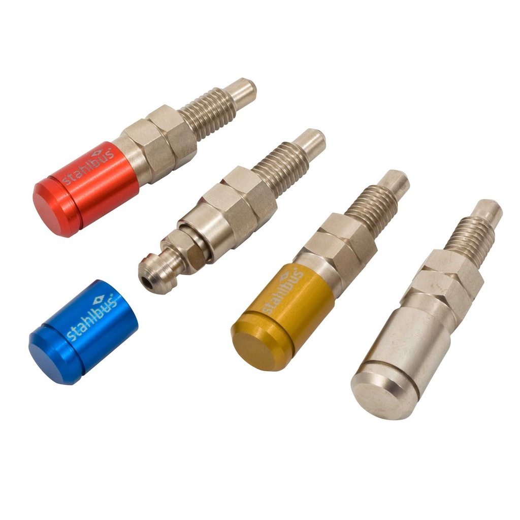 [245978-1827305] Stahlbus Speed Bleeder Valve (Single (Without Cap), M10 x 1.25mm, 16mm)