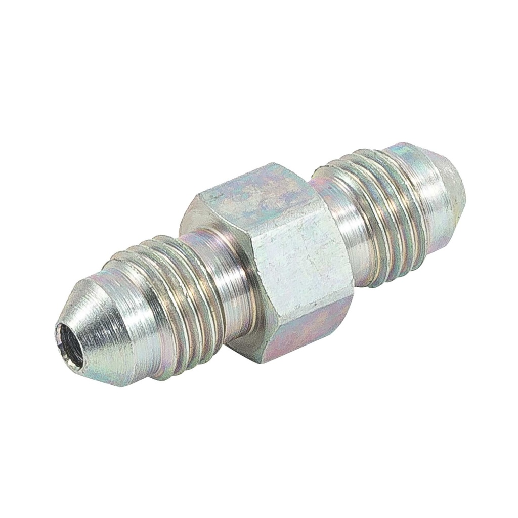 [415690-1689434] Automotive Plumbing Solutions Male To Male Adaptor JIC To JIC Equal Thread (-3 JIC (3/8 x 24))