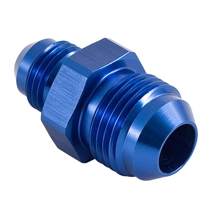 [268155-2290523] Automotive Plumbing Solutions Male To Male Reducer Union adaptor JIC Thread (Black, -4 JIC (7/16x20) To -3 JIC (3/8x24), Anodised Aluminium)